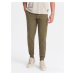 Ombre Men's BASIC cotton jogger sweatpants - olive