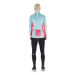 Women's softshell cycling jacket Kilpi ORLANDI-W turquoise