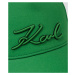 Šiltovka Karl Lagerfeld K/Signature Cap Patch Zelená