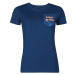 Women's T-shirt made of organic cotton ALPINE PRO ECCA gibraltar sea variant pc