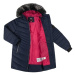 Loap OKURA Detský zimný kabát, modrá, veľkosť