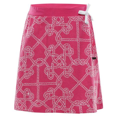 Children's skirt ALPINE PRO TARINO magenta pc variant