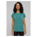 Women's Modal Extended Shoulder Tee T-Shirt - Blue