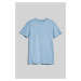 TRIČKO GANT SUNFADED SLIM PIQUE SS T-SHIRT DOVE BLUE