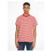 White-Red Striped T-Shirt Tommy Jeans Classics - Men
