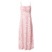 ONLY Letné šaty 'ALEXA'  pitaya / svetloružová / biela