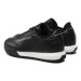 Calvin Klein Jeans Sneakersy Toothy Runner Laceup Lth-W YW0YW00830 Čierna