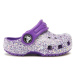 Crocs Šľapky Crocs Classic Glitter Kids Clog T 206992 Fialová