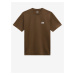 Brown men's T-shirt VANS Left Chest Logo II - Men
