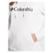Columbia Mikina Logo 1895751 Biela Regular Fit