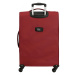 Sada textilných cestovných kufrov ROLL ROAD ROYCE Red / Červená, 55-66-76cm, 5019424