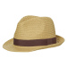 Myrtle Beach Letný klobúk MB6597 - Slamová / hnedá