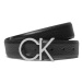 Calvin Klein Dámsky opasok Ck Logo Belt 3.0 Pebble K60K611903 Čierna