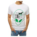 White men's T-shirt RX4154 with print