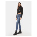 Calvin Klein Jeans Košeľa J20J222614 Čierna Cropped Fit