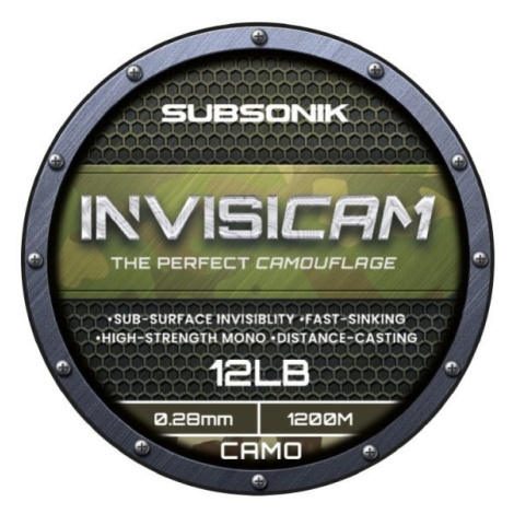 Sonik vlasec subsonik invisicam camo 1200 m - 0,41 mm 11,33 kg