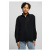 Women's oversized twill shirt black