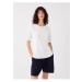 LC Waikiki Crew Neck Plain Short Sleeve Women's T-Shirt