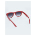 VeyRey Slnečné okuliare Nerd červené