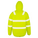 Result Unisex recyklovaná bezpečnostná bunda R500X Fluorescent Yellow