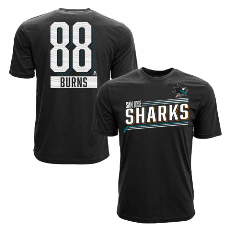 San Jose Sharks pánske tričko Brent Burns #88 Icing Name and Number Level