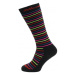 Detské lyžiarske podkolienky (ponožky) BLIZZARD Viva Allround ski socks junior, black rainbow st