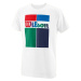 Dětské tričko Wilson Competition B Crew Tech Tee White