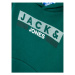 Jack&Jones Junior Mikina Logo 12231372 Zelená Regular Fit