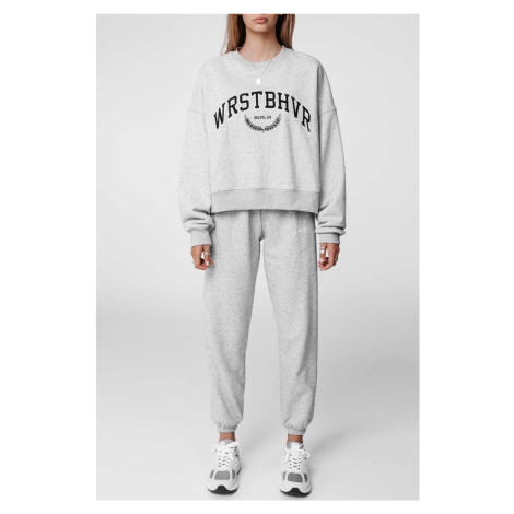 Madmext Mad Girls Gray Women's Tracksuit Mg835