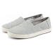 Toms Drizzle Grey Heavy Canvas