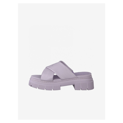 Light purple slippers Tamaris - Women's