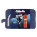 Gillette Cestovní sada ProGlide - holiaci strojček + náhradná holiaca hlava + gél