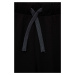 Detské bavlnené šortky United Colors of Benetton čierna farba, nastaviteľný pás