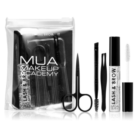 MUA Makeup Academy Essential Sada na úpravu obočia