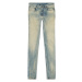 Džínsy Diesel 1979 Sleenker Trousers Blue Denim