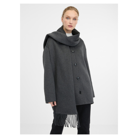 Dark grey women&#039;s coat ORSAY - Women&#039;s