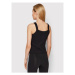 Adidas Top Essentials Yoga Rib HD6748 Čierna Slim Fit
