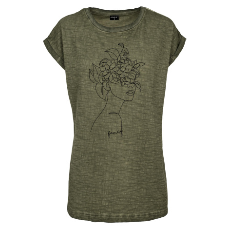 Women's Olive Fruit T-Shirt One Line mister tee