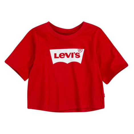 Detské tričko Levi's červená farba Levi´s