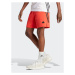 Adidas Športové kraťasy Future Icons 3-Stripes Shorts IB7721 Červená Regular Fit