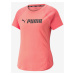 Topy a trička pre ženy Puma - koralová