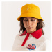 Žltý klobúk Washed Bucket