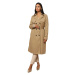 La Modeuse  72597_P168230  Kabátiky Trenchcoat Béžová