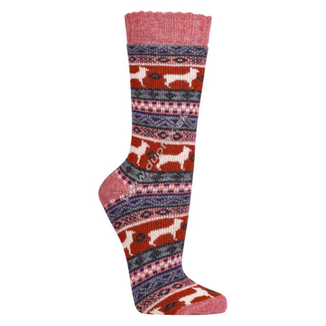 SOCKS4FUN Zimné ponožky W-2287-4 k.4