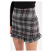 Trendyol Anthracite Ruffle Skirt