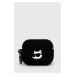 Puzdro na airpod Karl Lagerfeld AirPods Pro 2 cover čierna farba