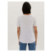 Voľné tričko s krátkymi rukávmi Marks & Spencer biela