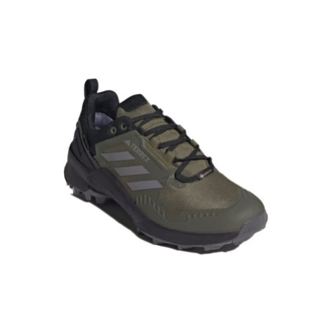 Pánska nízka turistická obuv ADIDAS Terrex Swift R3 GTX focus olive grey three core black