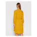 Selected Femme Košeľové šaty Damina 16059977 Žltá Regular Fit