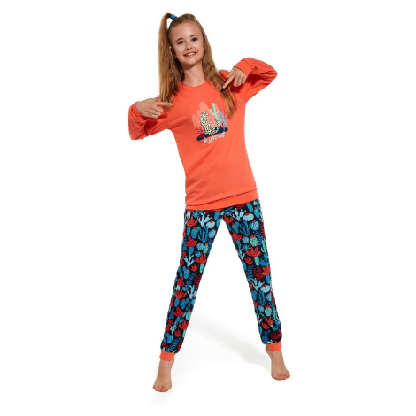 Pyjamas Cornette Kids Girl 594/161 Be Yourself length/r 86-128 coral